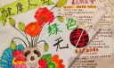 健康人生绿色无毒手抄报