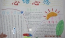 心语心愿手抄报图片欣赏