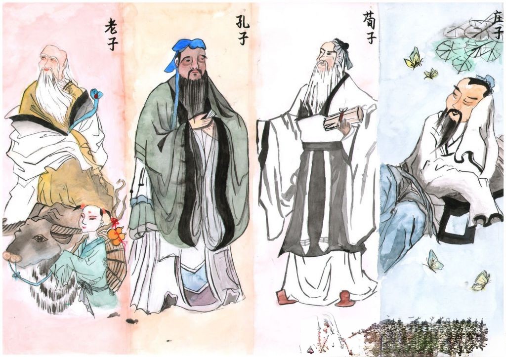 春秋战国百家争鸣手抄报