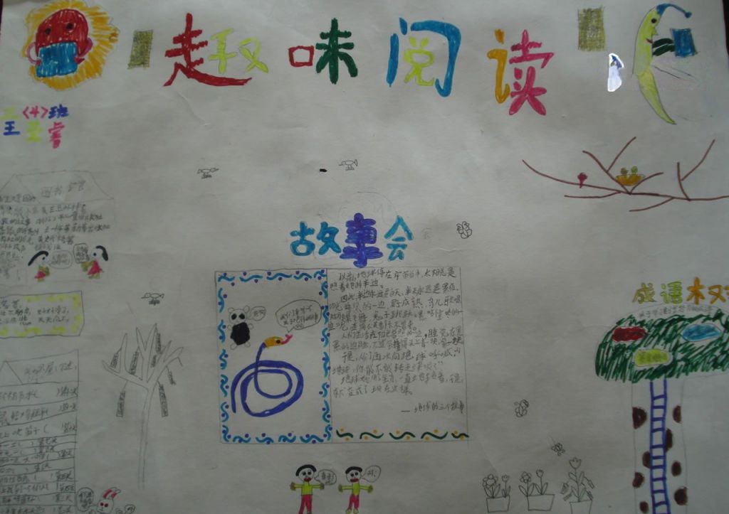 名著导读手抄报图片 名著导读手抄报图片