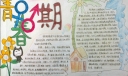 青春期手抄报版面设计图