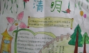 清明时节好踏青手抄报