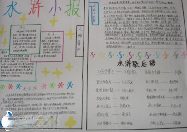 水浒小报作品