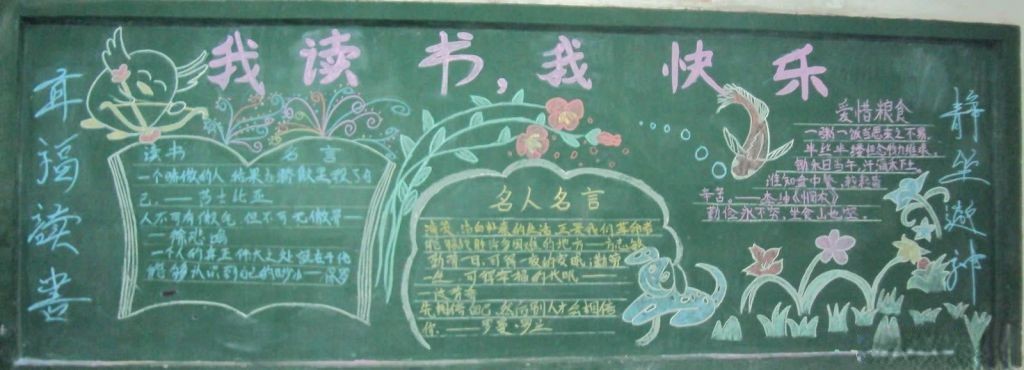 读书板报设计