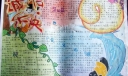 诚信快乐手抄报图片