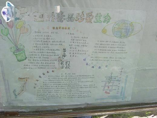 远离毒品珍爱生命手抄报版面设计图
