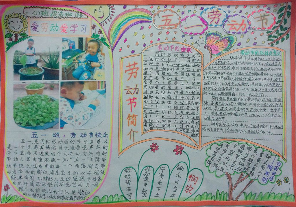 五一国际劳动节手抄报图片 五一国际劳动节手抄报图片