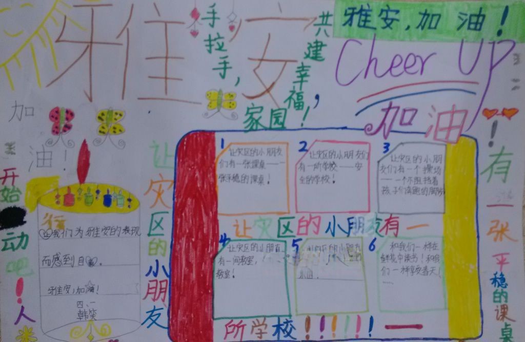 自然灾害与救助手抄报 自然灾害与救助手抄报