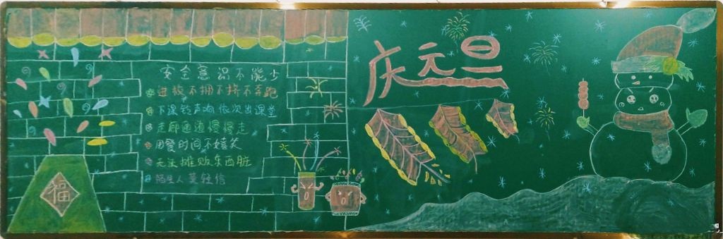 2022新年快乐黑板报，超级漂亮哦！