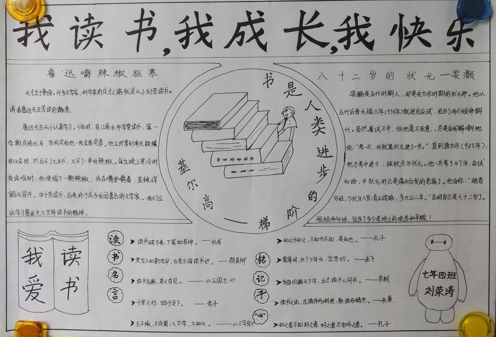 读好书品香茶手抄报大全