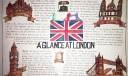 伦敦一瞥英语手抄报，a glance at london