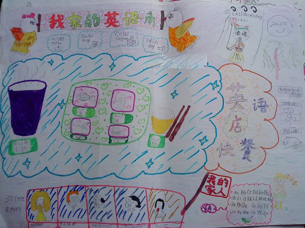 学习与成长手抄报