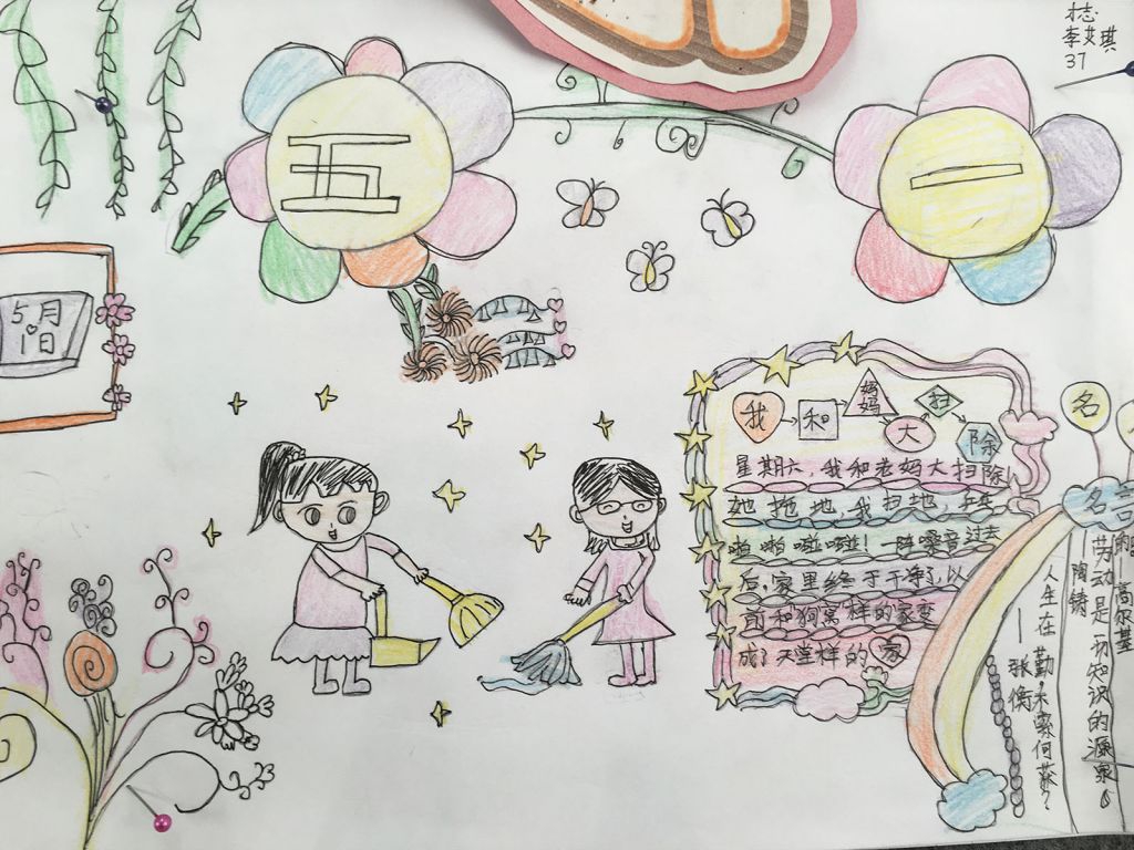 做个爱劳动的好孩子手抄报 做个爱劳动的好孩子手抄报