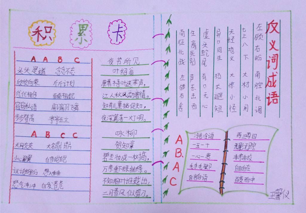 好书推荐卡手抄报 好书推荐卡手抄报