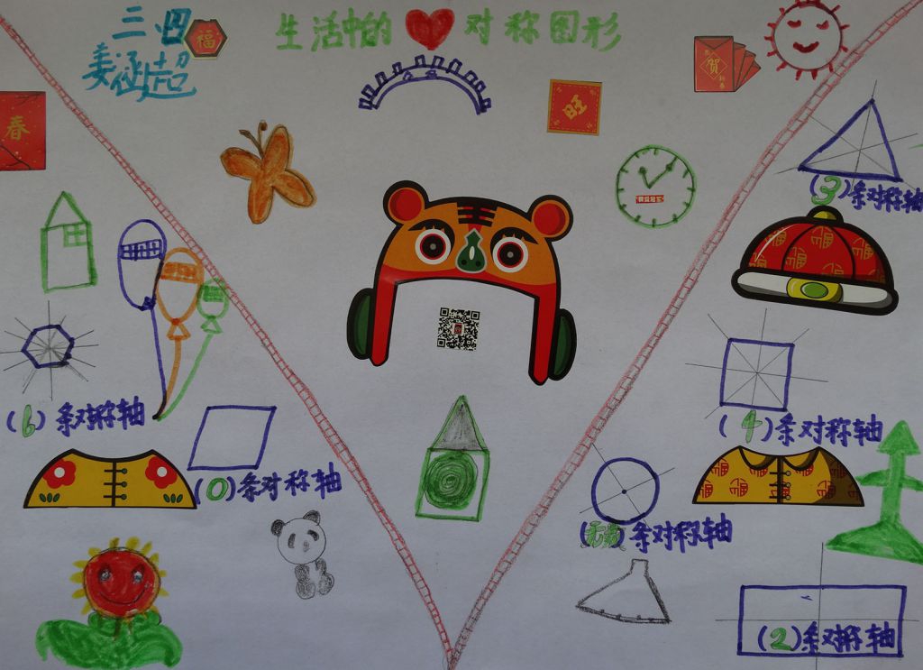 走进数学乐园手抄报大全