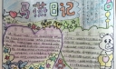 马燕日记手抄报图片
