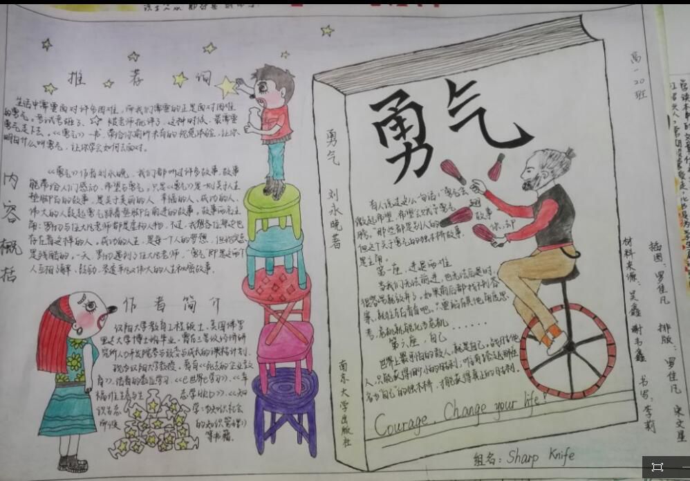 我最喜爱的一本书手抄报