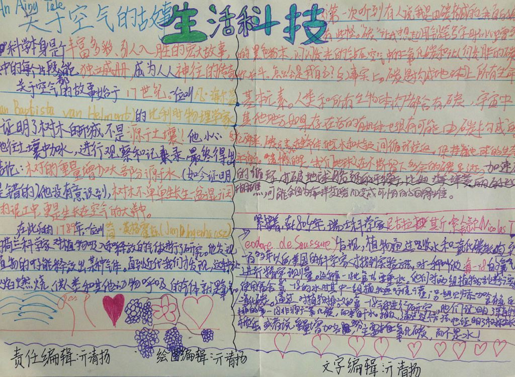 科技手抄报内容大全
