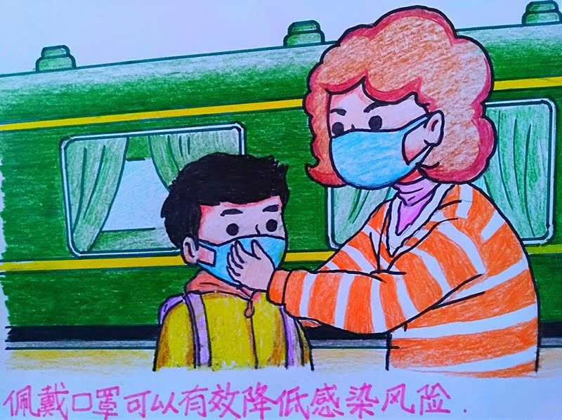 『原创』预防新冠病毒肺炎宣传画