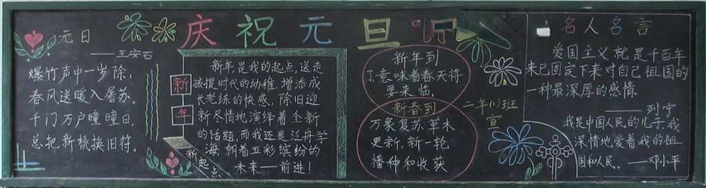 回首2022展望2023黑板报