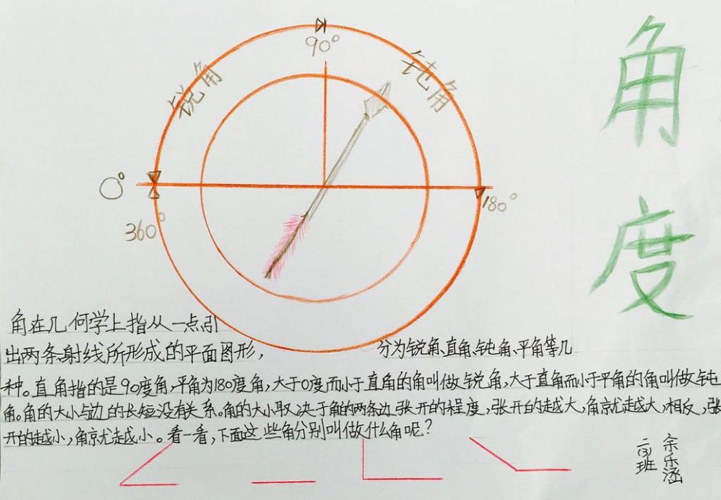 寒假数学手抄报图片大全