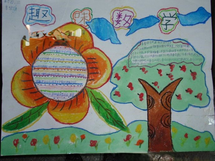 三四年级数学手抄报展评 三四年级数学手抄报展评