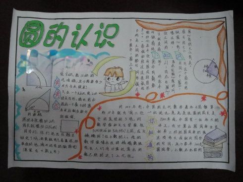 圆的手抄报