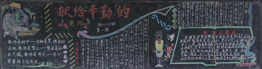 2022教师节板报大全（高清组图）