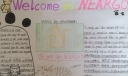 welcome to neargo手抄报