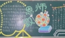 谢恩师黑板报图片