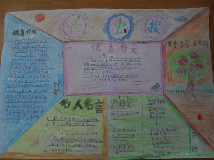 书虫小报设计图