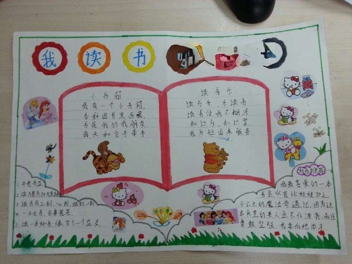 用心阅读手抄报大全