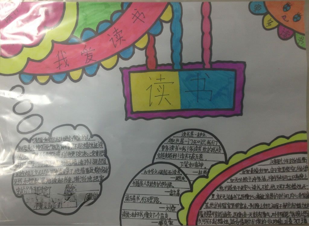 我的读书手抄报（李初璠作品）