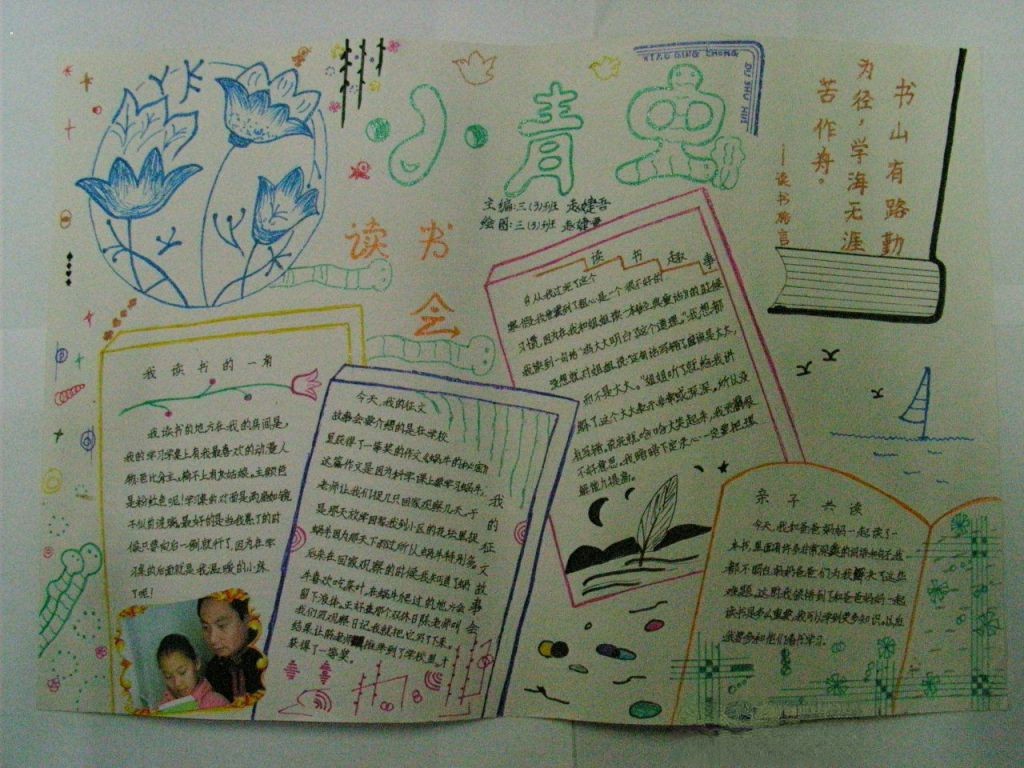亲子阅读手抄报大全