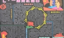 七一建党纪念日黑板报-与时俱进 开拓创新