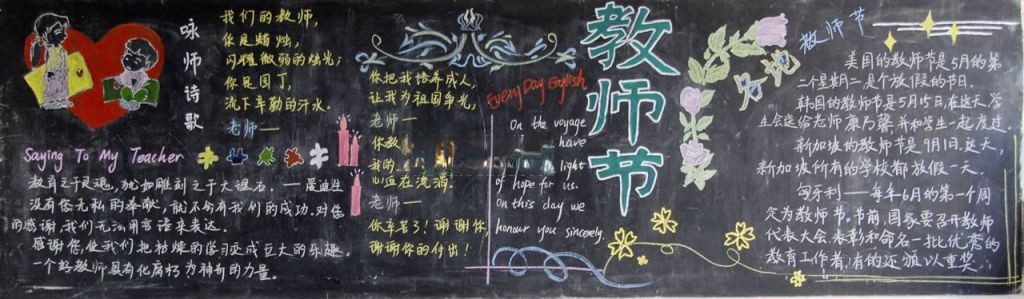 我们灵魂的工程师黑板报
