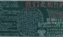 青少年是初生的太阳黑板报