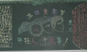 五四青年节-年轻人，干大事宣传黑板报