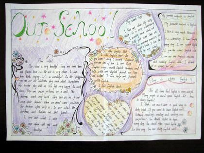 少儿英语手抄报