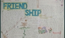 友谊Friendship手抄报