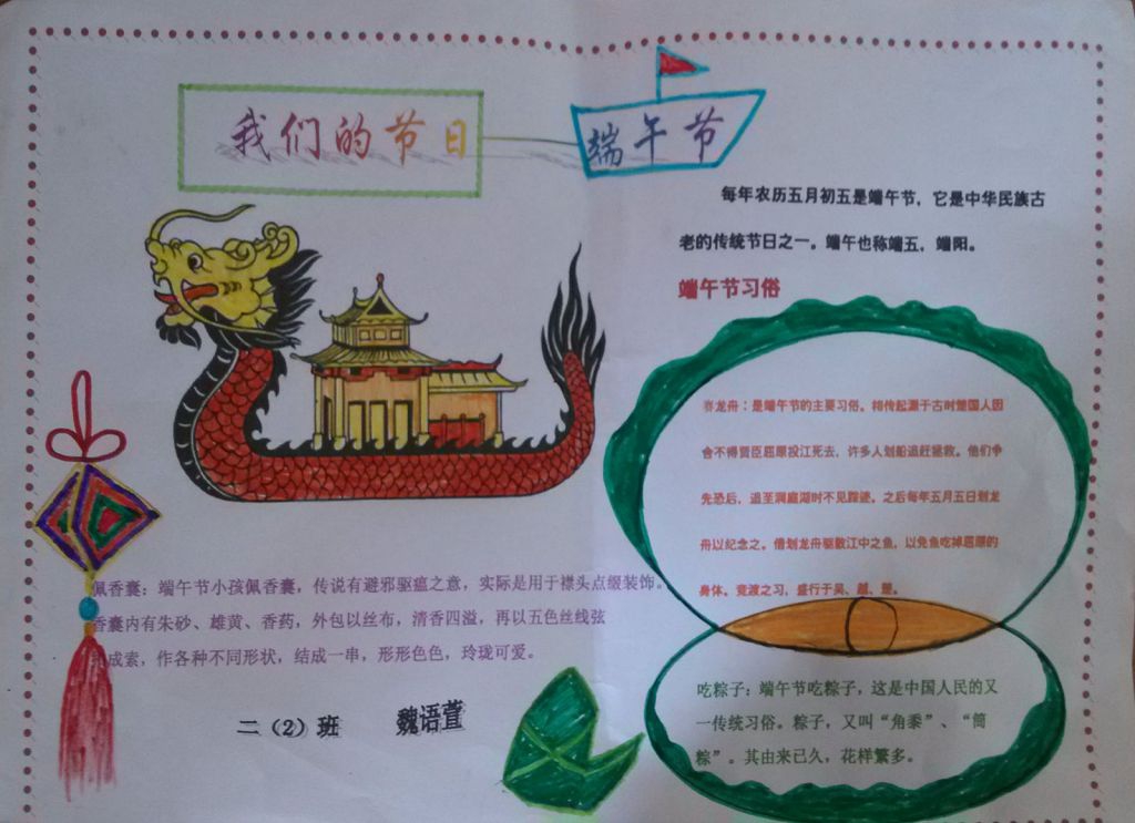 2022端午节手抄报大全 2022端午节手抄报大全