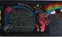欢庆“六十”国庆黑板报