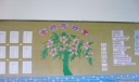 小学四年级二班学生庆祝教师节板报设计