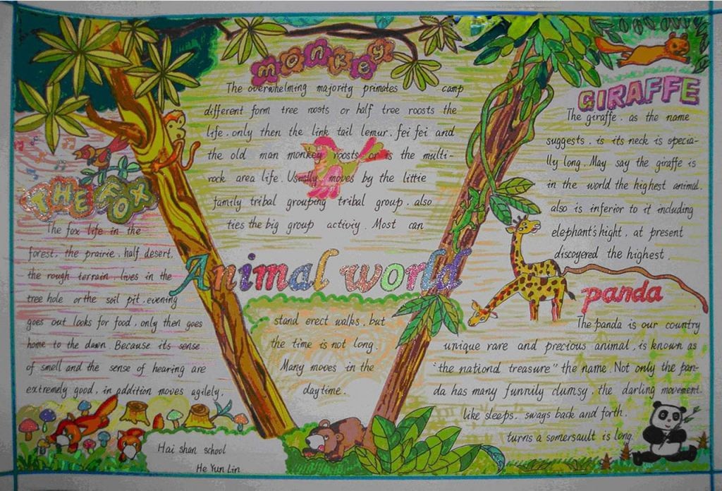 英语手抄报报头大全 英语手抄报报头大全