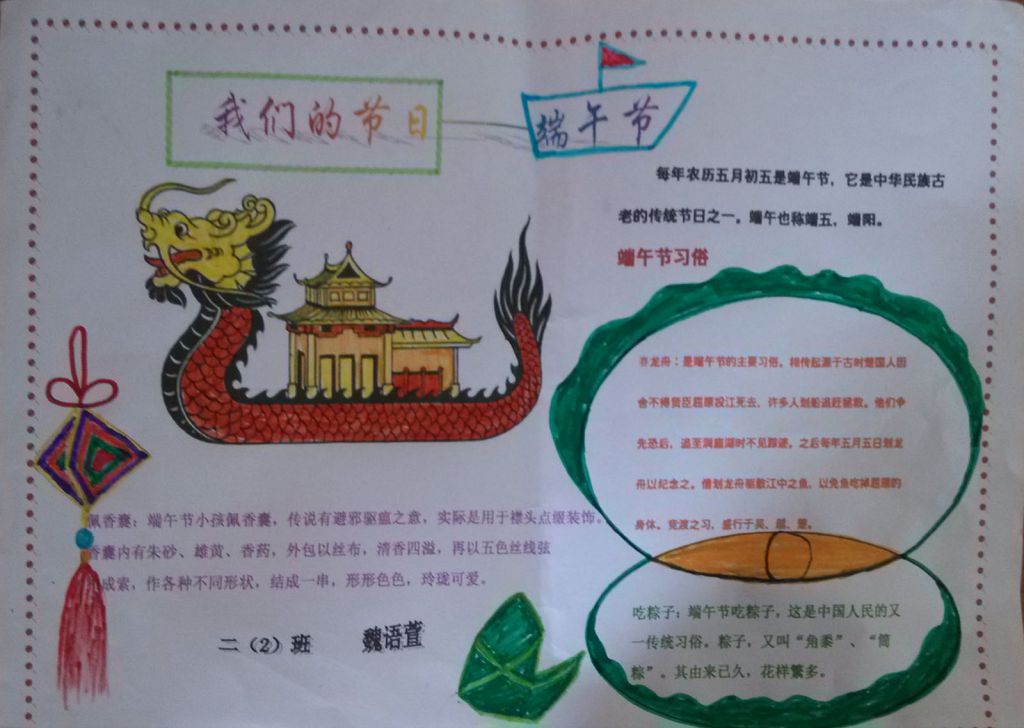 2022端午节手抄报大全 2022端午节手抄报大全