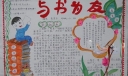 与书为友手抄报版面设计图