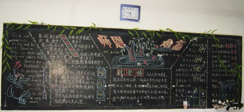 师恩难忘板报图片
