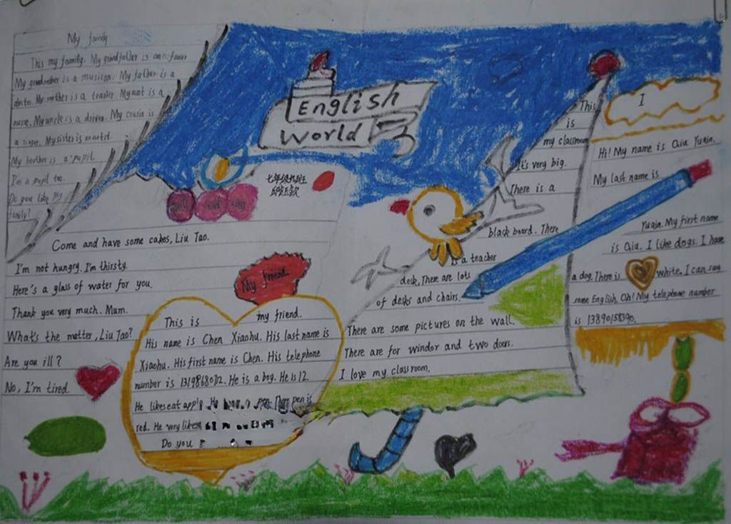 英语手抄报报头大全 英语手抄报报头大全