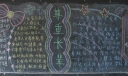 尊敬长辈黑板报设计图