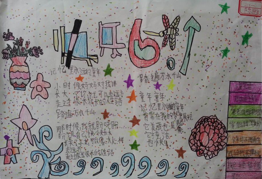 六一儿童节手抄报资料大全